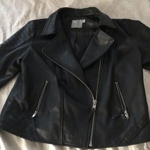 Asos Genuine Leather  biker jacket